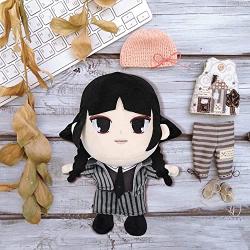 Ozif Wednesday Addams Plush Figure Teddy Family Bear Stuffed Animal Game Birthday, Hallowen Zombies Decor Valentinas, Christmas, Super Gift(Wednesdaygirl) #TOP6