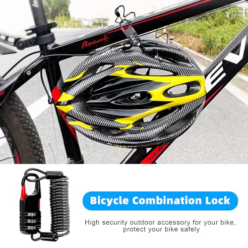 Suprbee 40 pcs Kit de Herramientas de Reparación de Bicicletas, 16 en 1 Kit Repara Pinchazos Bicicleta con Bomba de Neumático de Bicicleta, Bolsa Herramientas Bicicleta para Bicicletas de Montaña - imagen 5