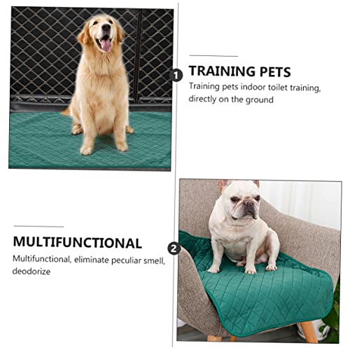 Mipcase 2 Unidades Tapete De Xixi De Estimação Almofadas De Xixi Descartáveis Almofada De Treinament