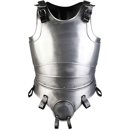 Medieval Knight Steel Chest Armor with Shoulder Pauldrons Handcrafted Cuirass Torso Armor LARP, Cosplay & Renaissance Costume