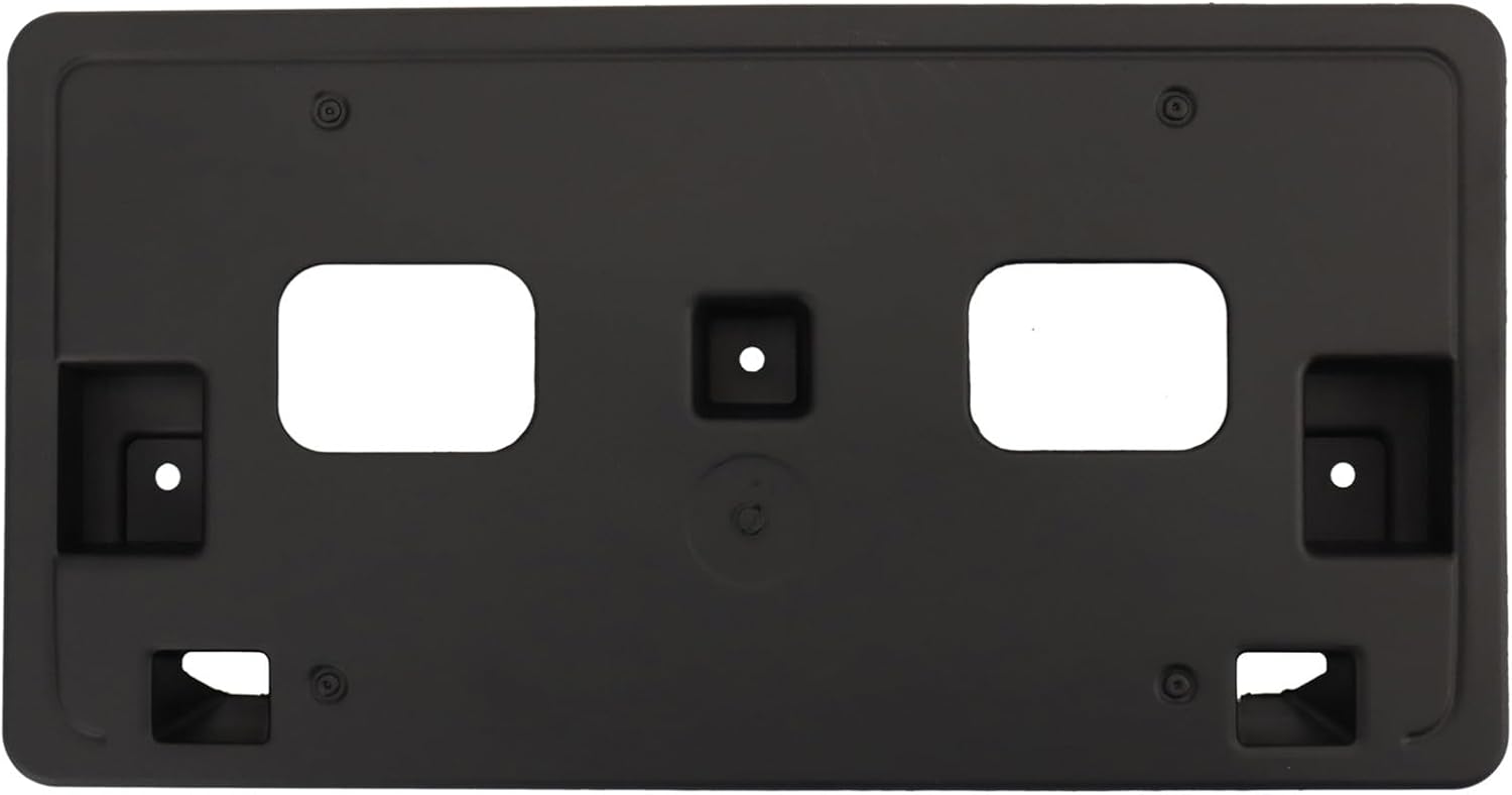 Front License Plate Bracket Black Compatible with 2021-2022 Honda Accord HO1068143
