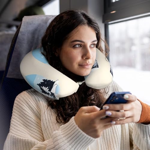 Almohada de cuello espuma viscoelástica tamaño único miniatura 6