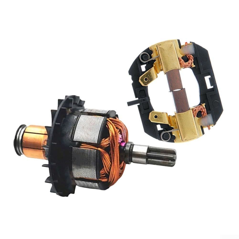 Portaspazzole Carbonio N109434 e Rotore N110033 Ricambio