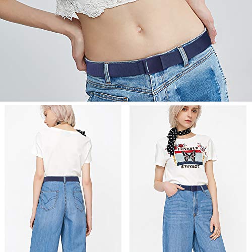 JASGOOD No Show Invisible Elastic Belts for Women2