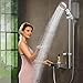 Handheld Filtered Shower Head - High Pressure Showerhead With Filter | Adjustable Handheld Shower Head Cyclone | Lightweight Bathing Tool For Dormitary, Apartment, Home, And Hotels