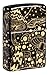 Zippo Mushroom Drift Design 540 Tumbled Brass Pocket Lighter