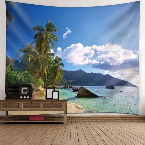 Tapisserie murale grande taille 300x256cm tissu deco moderne