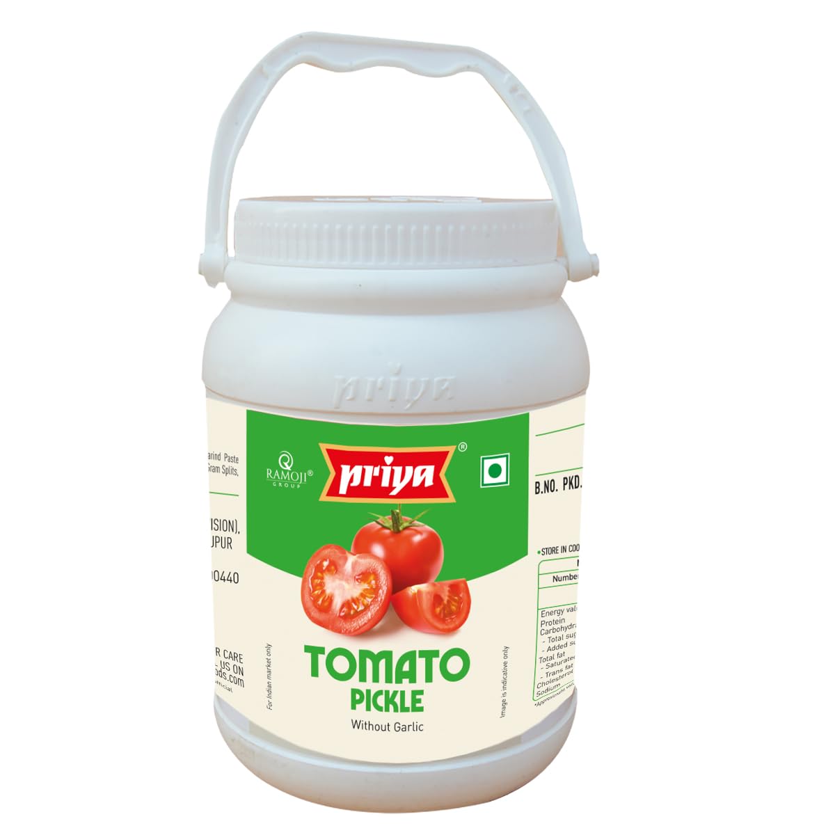 Priya Tomato Pickle without Garlic, 1Kg - Homemade Tamatar Achar - Traditional South Indian Taste…-picture-20