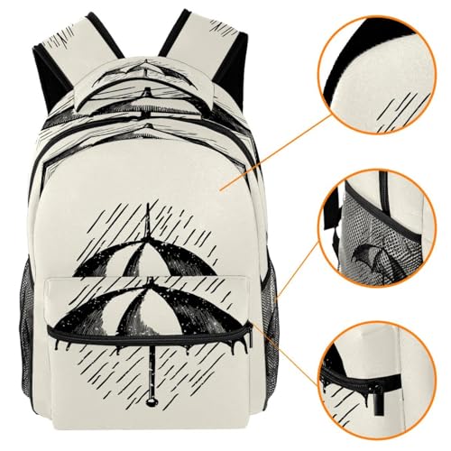Sac à dos d'école multicolore et sac de voyage décontracté