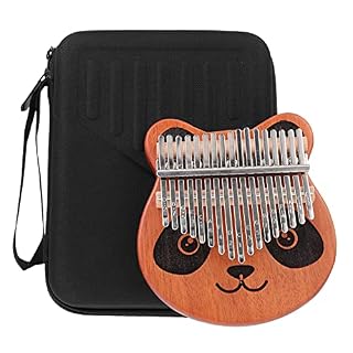 BIENKA Panda Design Pouce Piano Portable Kalimba Simple Instrument de Musique Débutant Kalimba Piano - Les Beatles, Paul McCartney, John Lennon, RIngo Starr, George Harrison