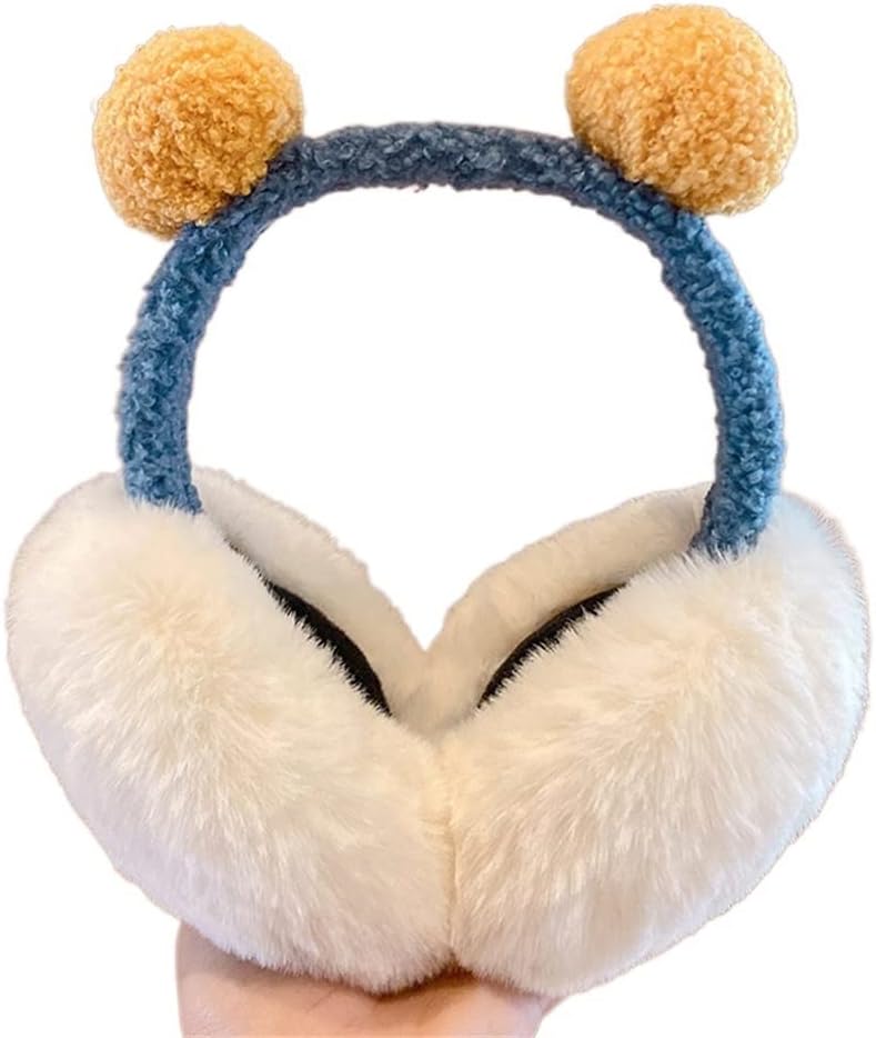 Warm Earmuffs Women's Winter Cute Ear Warmer Cycling Antifreeze Protection Plush Hats