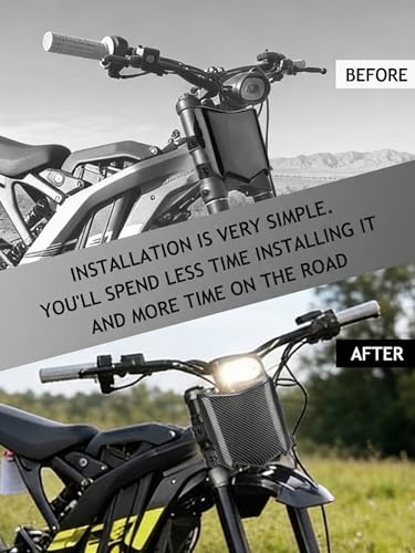 Image of JFG RACING Electric Dirt Bike Universal Number Plate-Carbon Fiber Pattern | flat decal face,front splash plate,for Surron LBX,for Tutti Soleil 01,for Yozma in 10,for Talaria MX3 /4 /5 Pro,for E Ride Pro