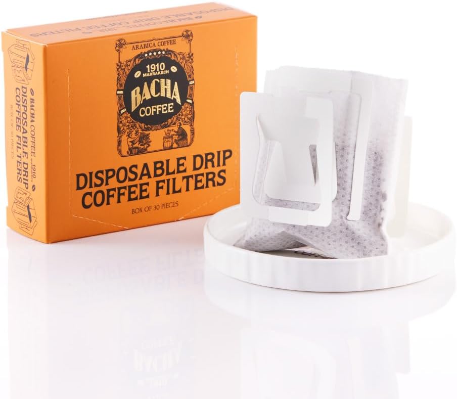 Disposable Drip Coffee Filters, 30 pcs