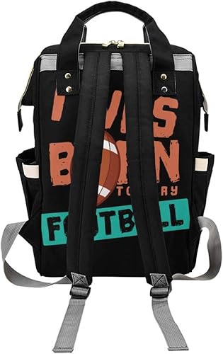 Miniatura 2 de Bolsas de pañales de flores impresas Mochila con nombre Bolso de bebé personalizado Bolsa de pañales de enfermería Regalos, Personalizado 4,