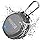 MANTO Bluetooth Speaker IPX5 Waterproof Portable Shower Speaker, 12H Battery, Bluetooth & Micro SD Playback (Up to 32GB, Card