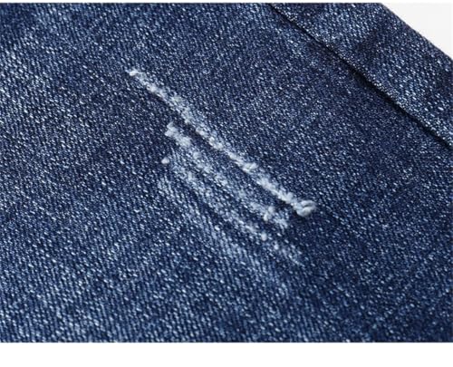 Men Slim Straight Denim Pants Casual Trousers Full Length Cowboys4