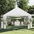 GREEN PARTY 16x20FT Party Tent Heavy Duty, Large Wedding Event Shelters with 3 Carry Bags & Removable Sidewalls, Outdoor Canopy Gazebo Commercial Tent for Carport Camping Garden Patio