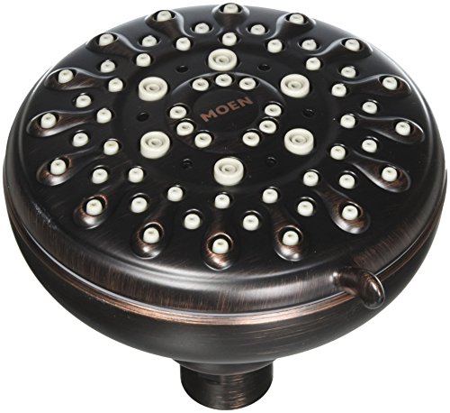 Moen 23016BRB 2.5 GPM Multi-Function Shower Head from the Banbury Collection, Mediterranean Bronze