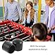 Toddmomy 8St Fußballmaschinenkappe tischkicker ersatzteile tischkicker zubehör Kickertischteile Zubehör für Fußbälle Kickertischzubehör Kickertisch Endkappen ersetzen Komponente Stecker PVC