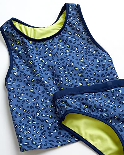 Eddie Bauer Girls' Tankini Swim Set - Upf 50+ Quick Dry Tankini And Bikini Bottom Swimsuit For Girls (S-Xl), Size X-Large, Sunny Lime #TOP1