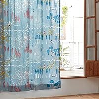 Amazon｜クォーターリポート (MOOMIN) ムーミン カーテン ここにいるよ