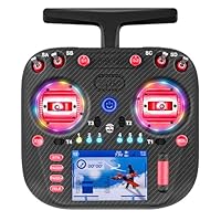 Radiomaster TX15 Max Funkfernbedienung 2,4GHz 16-Kanal EdgeTX Funksender mit AG02 CNC Hall-Gimbals/3,5\ IPS-Touchscreen, geeignet für FPV-Drohnen/Multikopter/RC-Helikopter/Autos und Boote, Modus 2