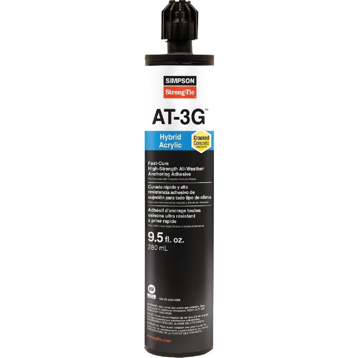 Simpson Strong-Tie AT-XP Construction Adhesive 9.4 oz.