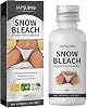 Whitening Cream for Intimate Areas Blackheads Bleaching Cream Body Whitening Brown Skin Underarm Elbow Knee Joint Neck Inner Elbow Melanin Removal Dark Knee Bleach Thigh Whitening Cream Lip Whitening Cream 30ml