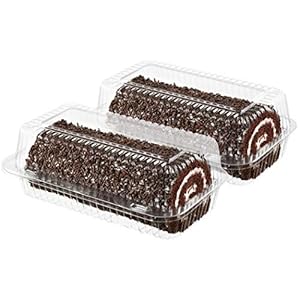 Swiss Roll Cake | Heavenly Roll Cake | Fresh & Delicious | Mother’s Day Chocolate Gift, Birthdays & Holidays | Kosher, Dairy & Nut Free | 13 oz Stern’s Bakery (2 Pack)