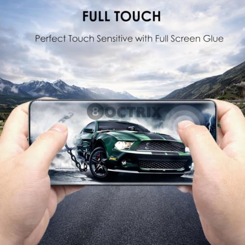 Image of Advanced UV Tempered Glass Screen Protector for Motorola Edge 70 Fusion 5G | Transparent | Pack of 1 | Full Screen Coverage with UV Installation Kit