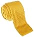 Retreez Vintage Smart Casual Men's 2" Skinny Knit Tie - Gold