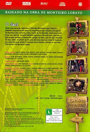 DVD Sitio do Picapau Amarelo, O Saci