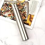 Cute Slim Water Bottle, 8.8 Fl. Oz, Skinny Flask for Women, Kids & Girls, Portable Handbag Water Bottle, Vacuum Insulated Reusable Leak Proof Stainless Steel Flask