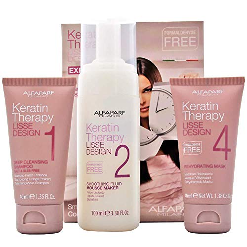 Alfaparf Milano Lisse Design Keratin Therapy Smoothing Treatment Set