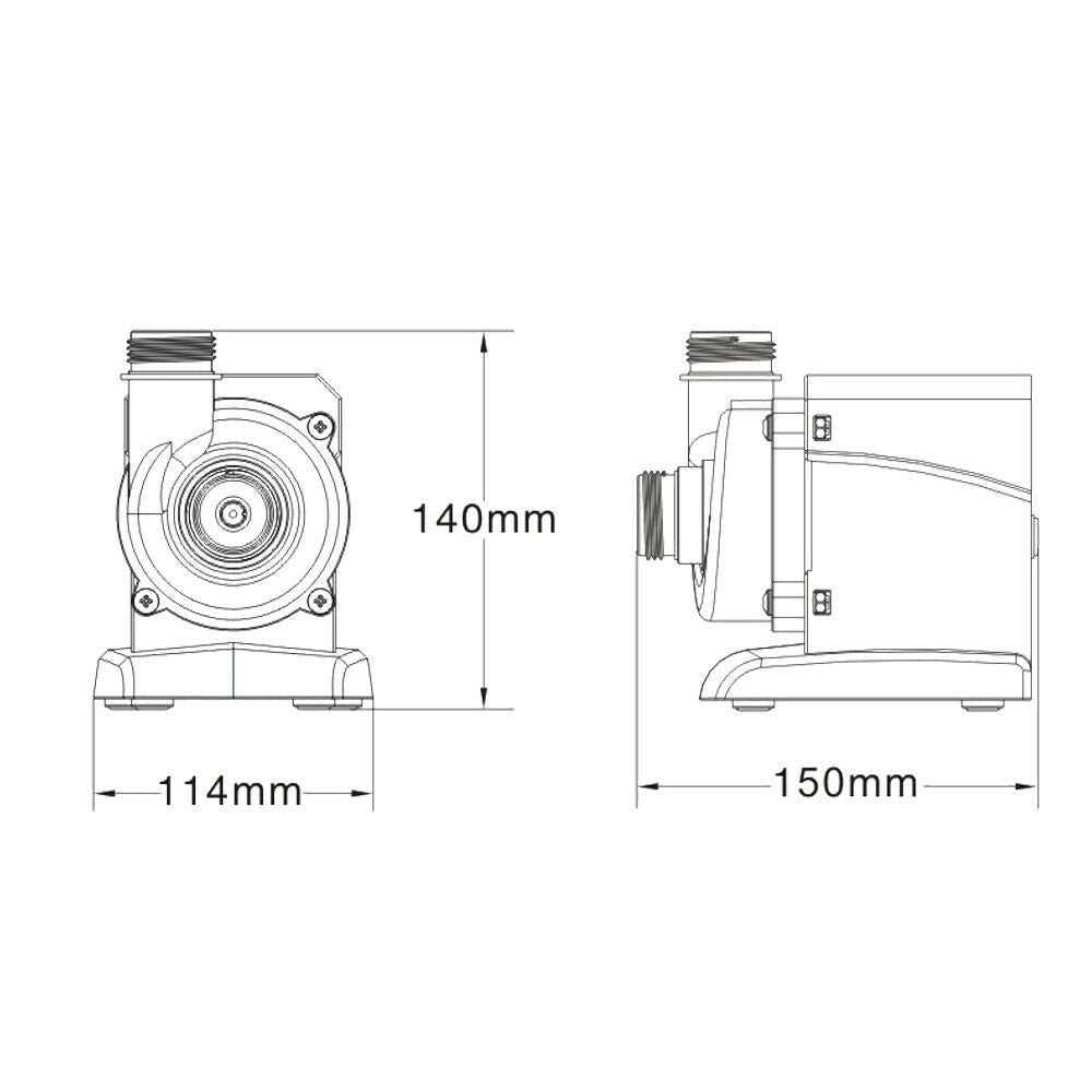 Pompa piscina 5000 litri all'ora 30 watt pompa filtrazione circolazione wattshirlpool 16_0001991