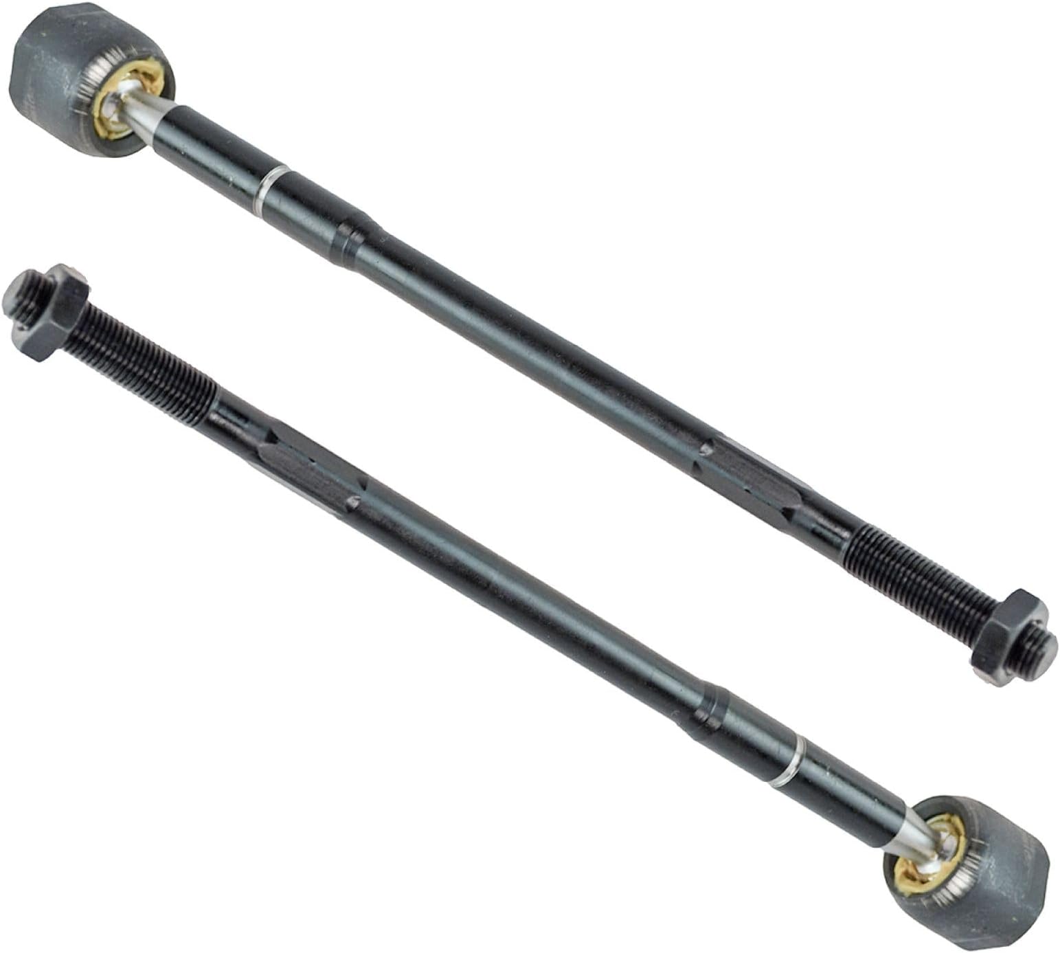 TRQ Front Inner Tie Rod Set 2 Piece Compatible with 2009-2017 Mitsubishi Lancer 2007-2013 Outlander