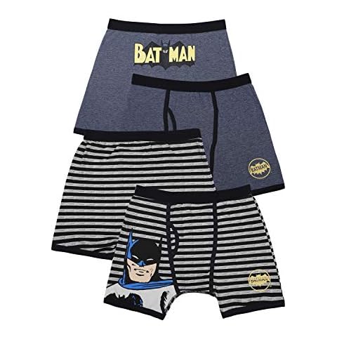 DC Comics Boys Batman Superhero Boxer Brief Underwear Pack Cover