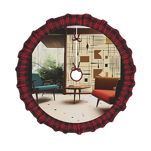 Jupe de sapin de Noël 121,9 cm imperméable et rustique - 3