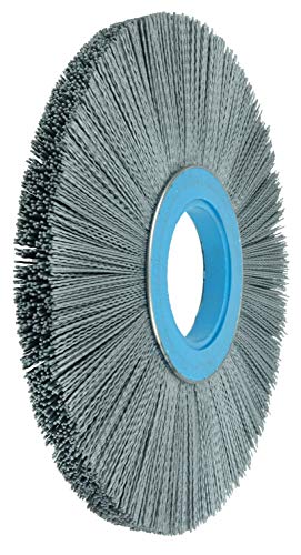 Image of Weiler 83630 12 inch Crimped Filament Nylox Wheel, .035 /180SC Fill, 3-1 /4 inch Arbor Hole, Made in The USA (Pack of 2)