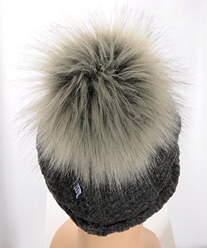 Miuno® Berretto con pompon in pelliccia sintetica con fodera in orsacchiotto MJ173 - Image 3