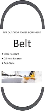 581264 Auger Drive Belt for Murray 24" Snow Thrower 581264MA 754-0101 954-0101A Replacement 581264MA