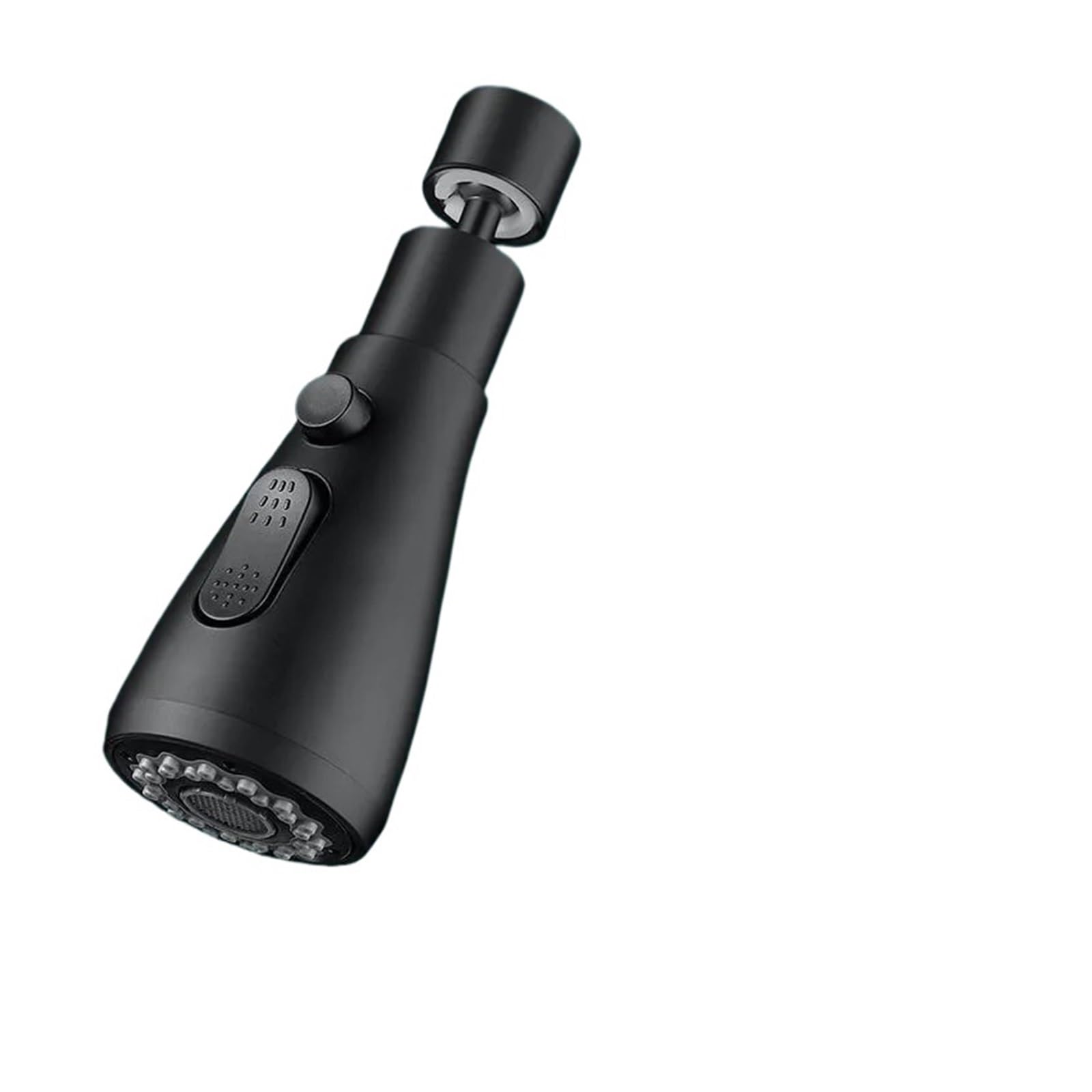 Extension de robinet rotatif 360 noir anti-éclaboussures pour cuisine