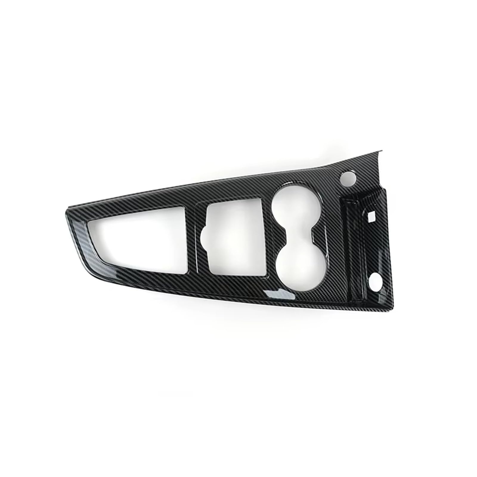 for A4 for B9 for A5 2017-2021 LHD Car Console Gear Shift Panel Frame Decoration Trim Strip Carbon Fiber Sticker Interior Cover Trim