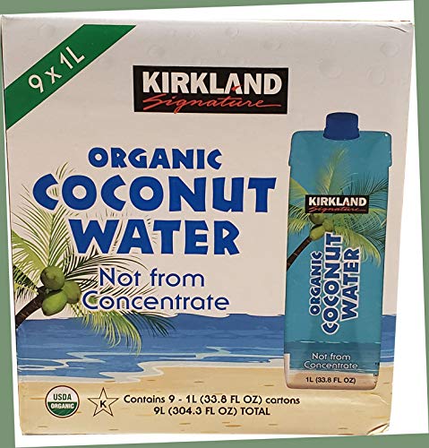 Kirkland Signature Kirkland Signature Organic Coconut Water 9/33.8 Fl Oz Net Wt 304.3 FL Oz, 304.3 fl. oz.