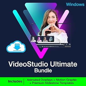 VideoStudio Ultimate Bundle 2023| Powerful Video Editing Software with Premium Effects Collection plus Animated Overlays, Motion Graphics, and Premium Templates [PC Download]