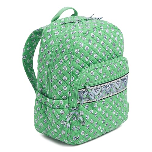 Image of Cotton Campus Backpack, Garden Green Leaf, One Size