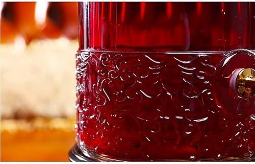 Miniatura 4 de Dispensador de cerveza, dispensador de bebidas de vidrio de barril de cerveza con grifo sin fugas y tapa de vidrio, gabinetes de vino de 5L7.5L10L