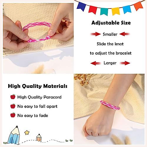 PINKDODO First Day of School Bracelet Mommy and Me Bracelets Mother Son Back to School Gifts4
