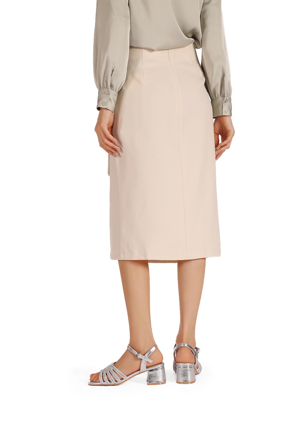 QUEEN HELENA Sandali Eleganti con Strass con Tacco Basso Donna ZM9962
