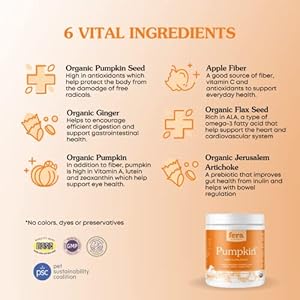 Fera Pets Pumpkin Plus Fiber Supplement for Pets  Vet Created  Dog  Cat Regularity  Gut Function  Organic Pumpkin Seeds Flax Seeds  90 Scoops  Cucciolini Doodles Fera pets pumpkin plus fiber supplement for pets  vet created  dog  cat regularity  gut function  organic pumpkin seeds flax seeds  90 scoops   cucciolini doodles